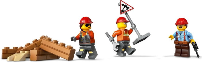 LEGO City 60466 Buldócer Amarillo con Frontlader