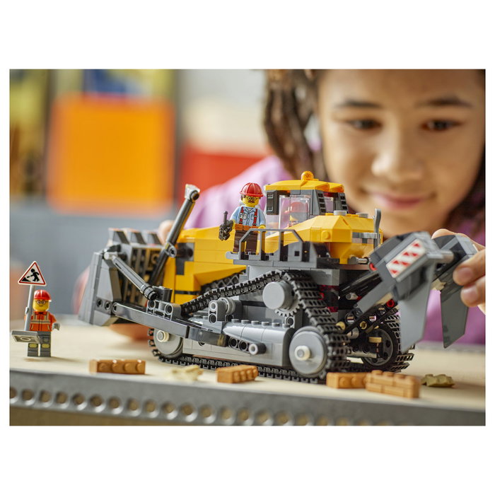 LEGO City 60466 Buldócer Amarillo con Frontlader