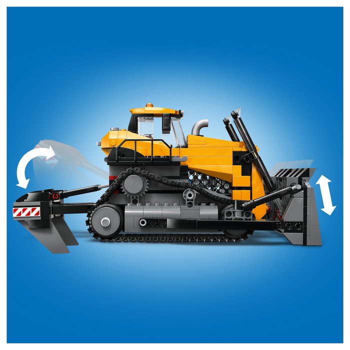 LEGO City 60466 Buldócer Amarillo con Frontlader