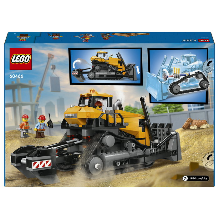 LEGO City 60466 Buldócer Amarillo con Frontlader