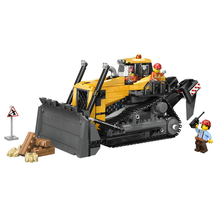 LEGO City 60466 Buldócer Amarillo con Frontlader