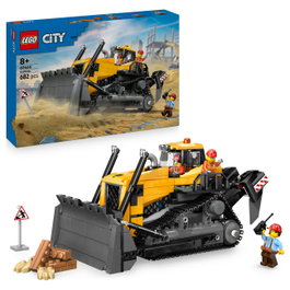 LEGO City 60466 Buldócer Amarillo con Frontlader