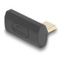 DeLOCK Adaptador USB Type-C 40 Gbps PD 3.1 240 W Angular 8K