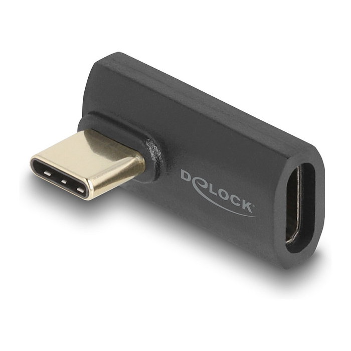 DeLOCK Adaptador USB Type-C™ 40 Gbps PD 3.1 240 W Girado Sesgado