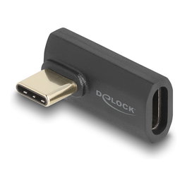 DeLOCK Adaptador USB Type-C 40 Gbps PD 3.1 240 W Angular 8K