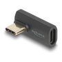 DeLOCK Adaptador USB Type-C 40 Gbps PD 3.1 240 W Angular 8K