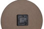 DKD Home Decor Reloj de Pared MDF Chica Flores Surtido de 3
