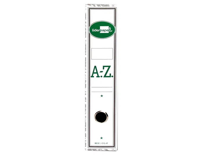 Liderpapel Archivador de Palanca Folio Classic Grey, Carton Entrecolado con Rado, Lomo 75mm, Compresor Metálico, Gris Liderpapel Archivador de Palanca Folio Classic Grey, Carton Entrecolado con Rado, Lomo 75mm, Compresor Metálico, Gris