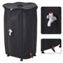 Ipae Progarden Depósito plegable recolector de agua de lluvia 250 l, ø60 x 90 cm