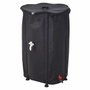 Ipae Progarden Depósito plegable recolector de agua de lluvia 250 l, ø60 x 90 cm