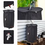 Ipae Progarden Depósito plegable recolector de agua de lluvia 250 l, ø60 x 90 cm