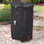Ipae Progarden Depósito plegable recolector de agua de lluvia 250 l, ø60 x 90 cm