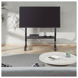 Holmios Soporte de pie con ruedas para TV 45-90 pulgadas