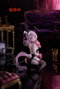 Overlord Estatua PVC Desktop Cute Figure Shalltear Bunny Ver. 13 cm