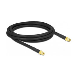 DeLOCK Cable de antena coaxial SMA macho a SMA macho LMR/CFD300 2 m