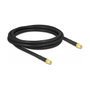 DeLOCK Cable de antena coaxial SMA macho a SMA macho LMR/CFD300 2 m