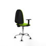 PIQUERAS Y CRESPO Silla de oficina Aýna color Pistacho con Brazos 1D