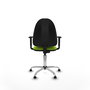 PIQUERAS Y CRESPO Silla de oficina Aýna color Pistacho con Brazos 1D