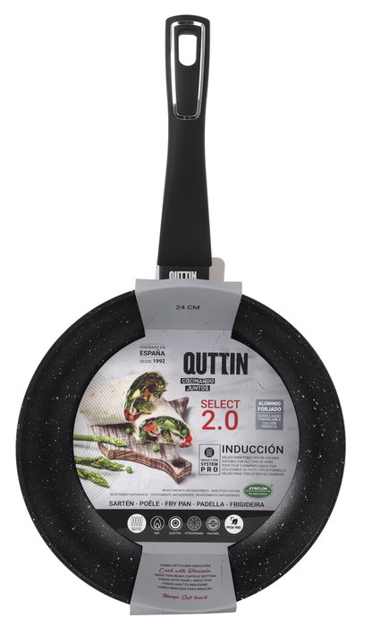 Quttin Sartén Soft T.Ind.Select 2.0 24 cm (6 Unidades) inevitable