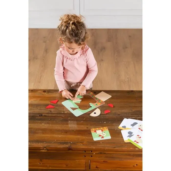 Puzzle Infantil de Madera Goula First Forms 7 Piezas