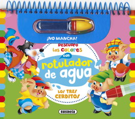 SUSAETA EDICIONES, Los tres cerditos - DESCUBRO LOS COLORES