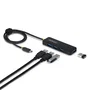 StarTech.com H5C4A-USB-HUB-2 Hub USB-C a 4 Puertos USB-A 5Gbps/3.0 | Alimentado por Bus | Plug and Play | Compacto | Negro | 61cm Cable | PCR