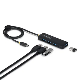 StarTech.com Hub USB-C de 4 Puertos USB-A 5Gbps