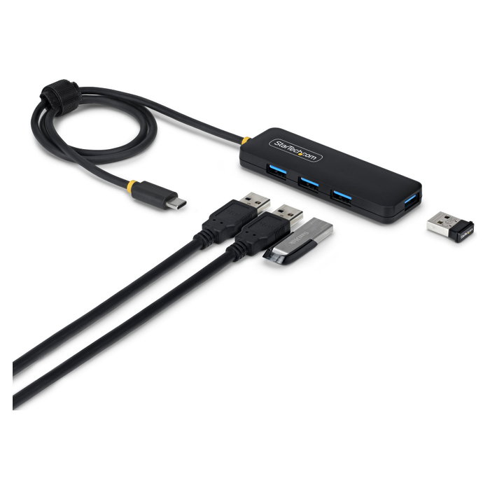 StarTech.com Hub USB-C de 4 Puertos USB-A 5Gbps