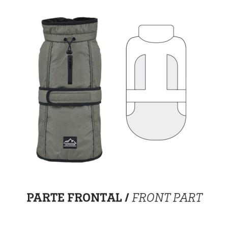 Nayeco Impermeable con Forro Polar La Tormenta Perfecta Sin Patas Gris 45cm Nayeco Impermeable con Forro Polar La Tormenta Perfecta Sin Patas Gris 45cm