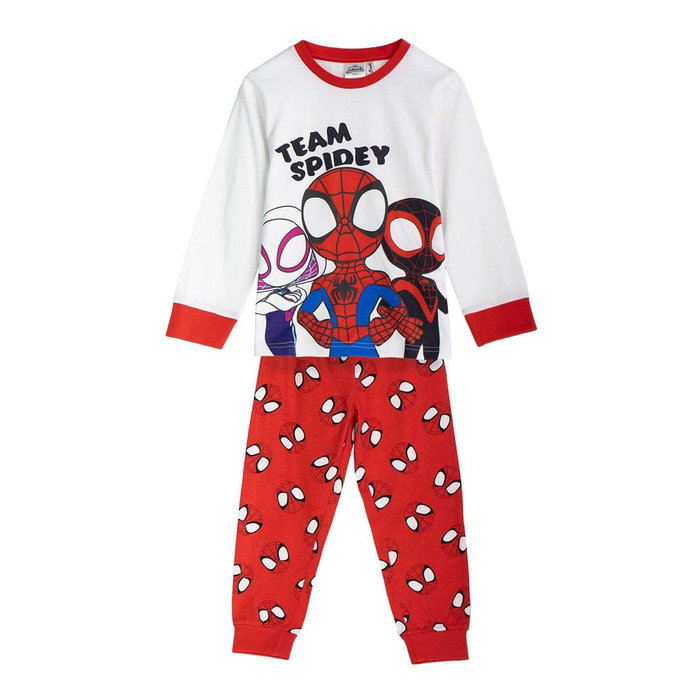 Cerdá Pijama Largo Single Jersey Spidey 3 Años Rojo Cerdá Pijama Largo Single Jersey Spidey 3 Años Rojo