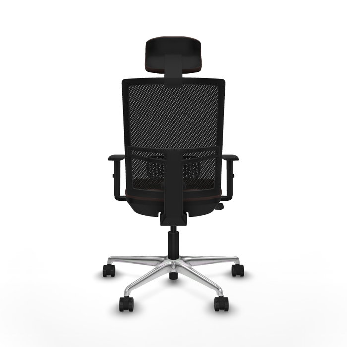 PIQUERAS Y CRESPO Silla de oficina Yunquera con mecanismo Sincro/Traslack Marrón oscuro y Negro PIQUERAS Y CRESPO Silla de oficina Yunquera con mecanismo Sincro/Traslack Marrón oscuro y Negro