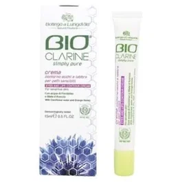 BOTTEGA DI LUNGAVITA Bio Clarine Contorno de Ojos y Labios 1 - Crema Contorno Facial Orgánica para Ojeras y Arrugas