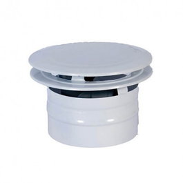 ADF Difusor Deflector Sombrero Ventilación Humo Blanco 120Ø GBDIF0120