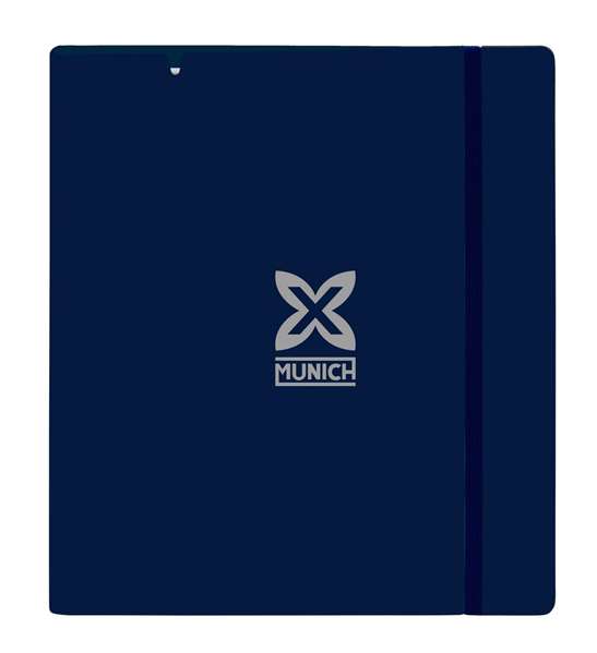 Safta Carpeblock PP Foam 4 Anillas 35mm Munich "Street" 27x32x4cm con Recambio Safta Carpeblock PP Foam 4 Anillas 35mm Munich "Street" 27x32x4cm con Recambio