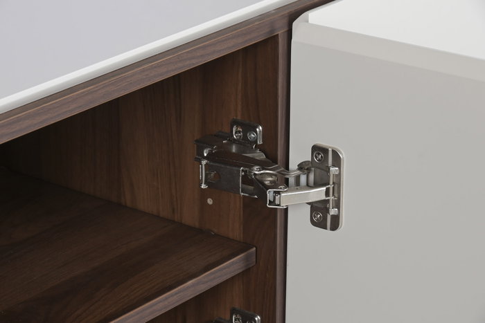 DKD Home Decor Mueble TV Madera MDF 183x41x60