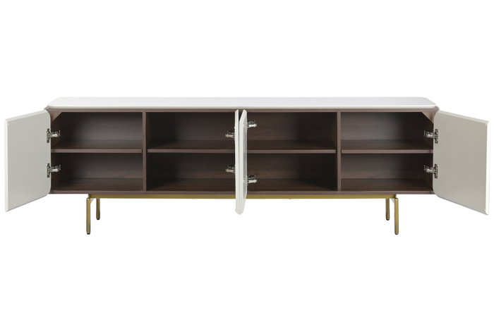 DKD Home Decor Mueble TV Madera MDF 183x41x60
