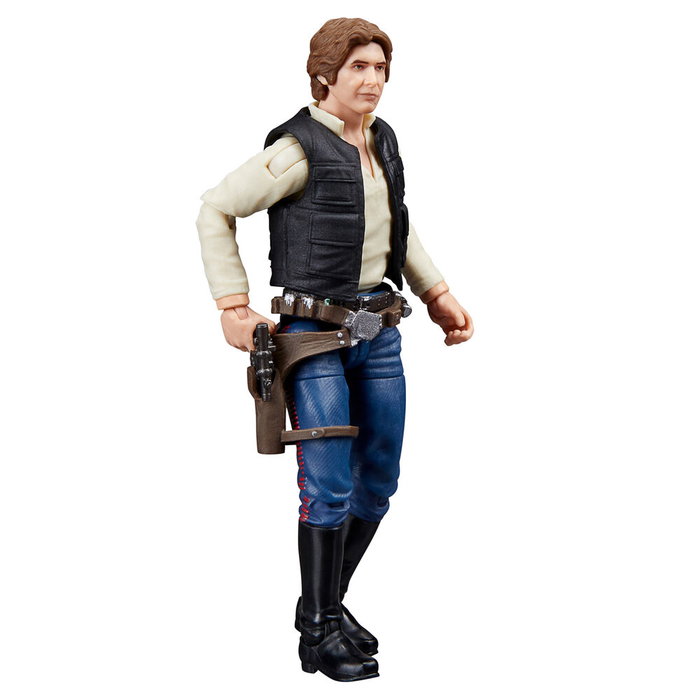 Hasbro Figura Han Solo Star Wars: Una Nueva Esperanza 9,5cm Colección Vintage Articulada con Accesorio