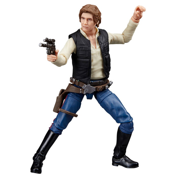 Hasbro Figura Han Solo Star Wars: Una Nueva Esperanza 9,5cm Colección Vintage Articulada con Accesorio