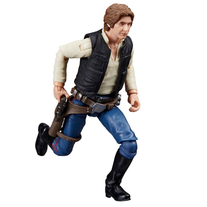 Hasbro Figura Han Solo Star Wars: Una Nueva Esperanza 9,5cm Colección Vintage Articulada con Accesorio