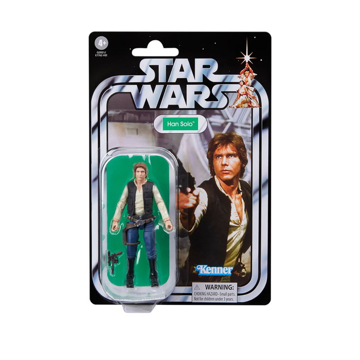 Hasbro Star Wars Vintage Collection Han Solo Figura de Acción 9,5 cm G0921
