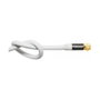 GoodConnections SmartFLEX cable coaxial blanco 1,5 m