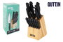 Quttin Set de 14 Cuchillos Tacoma Black 37 x 15.5 x 18 cm (2 Cajas) Skus: MASTER2UQT-709437