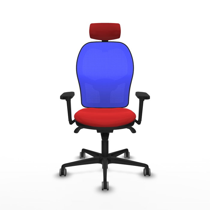 PIQUERAS Y CRESPO Silla de Oficina Jorquera Negra con Mecanismo Sincro PIQUERAS Y CRESPO Silla de Oficina Jorquera Negra con Mecanismo Sincro