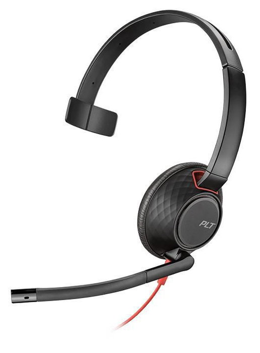 Poly Blackwire 5210 Auricular Mono USB y 3.5 mm con Cancelación de Ruido DSP Poly Blackwire 5210 Auricular Mono USB y 3.5 mm con Cancelación de Ruido DSP