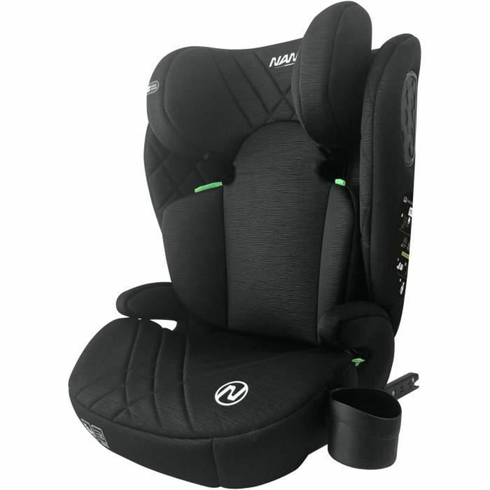 Nania Bari Silla de coche Isofix Grupo 2/3 - Negra Nania Bari Silla de coche Isofix Grupo 2/3 - Negra