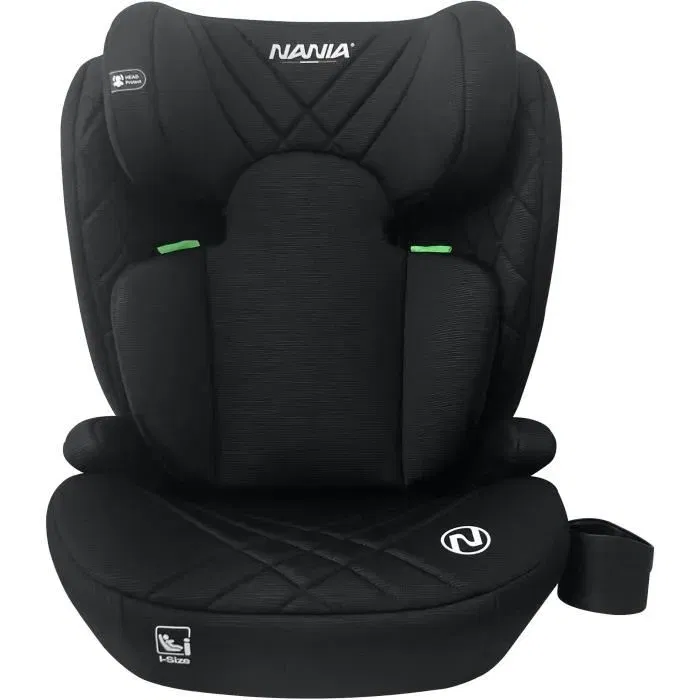 Nania NAN3760425910021 Silla de Coche Isofix Grupo 2/3 Talla I Negra