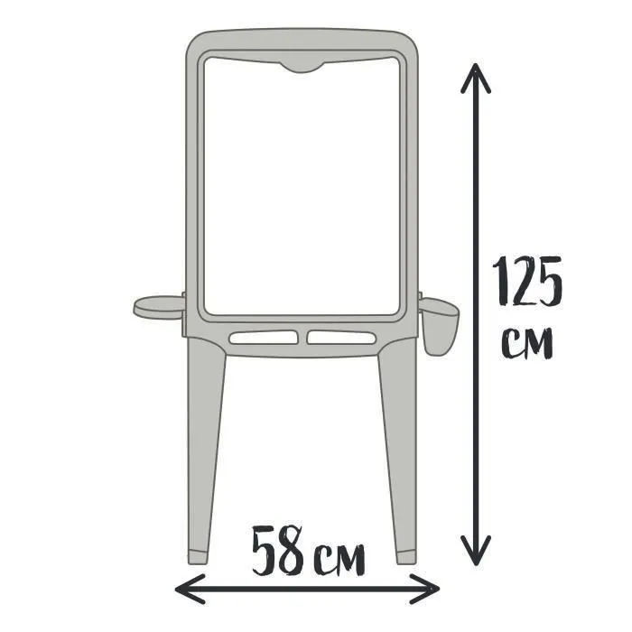 Smoby SMO3032164101061 Cuadro Grande para Niños a Partir de 3 Años