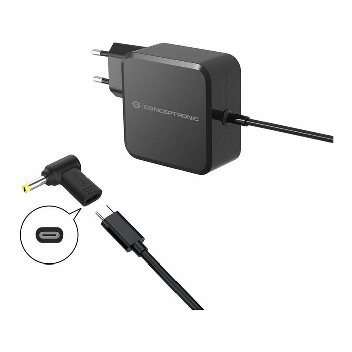 Conceptronic Adaptador USB-C a DC 4.0x1.7mm 18-20V para Toshiba