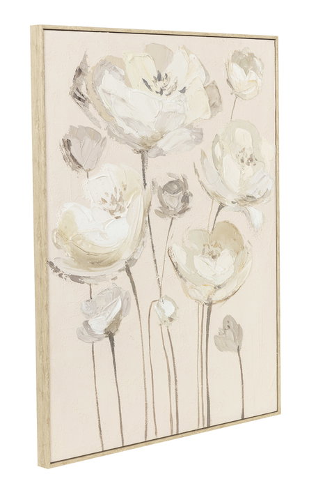 DKD Home Decor Cuadro Lienzo Flores Surtido de 2 Unidades