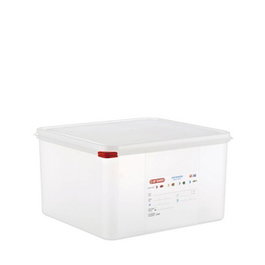 Araven Cubeta GN 2/3-200 Cubeta de Polipropileno para Transporte y Almacenaje 19 Litros (353x325x200 mm)